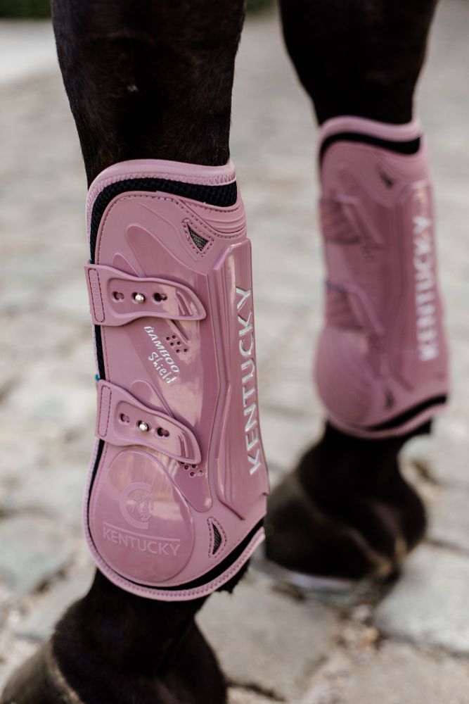 KENTUCKY® HORSEWEAR Springgamasche Bamboo Elastic, altrosa