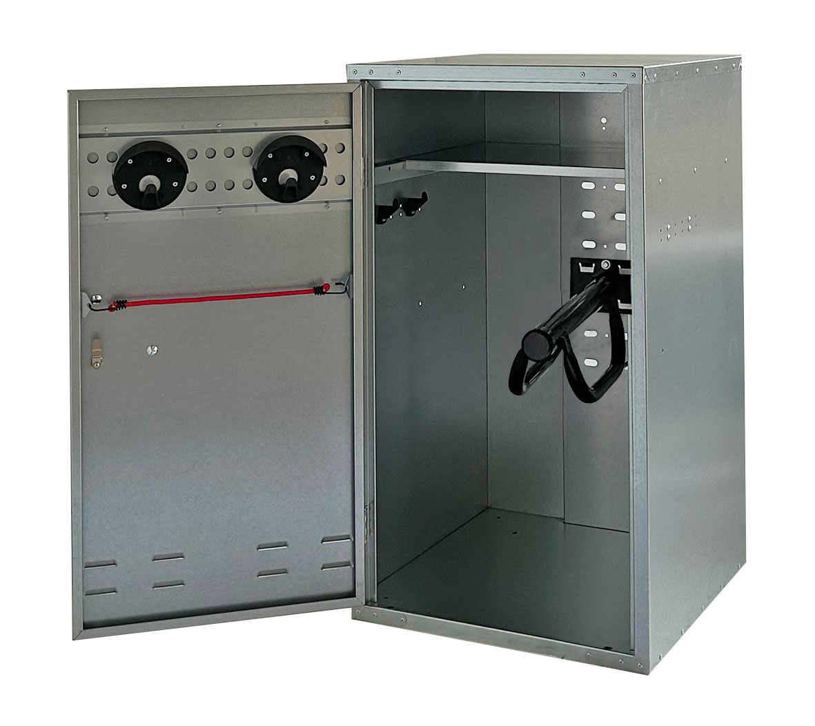 GROWI® Sattelschrank mit Vorrichtung für Vorhangschloss, 60 cm breit