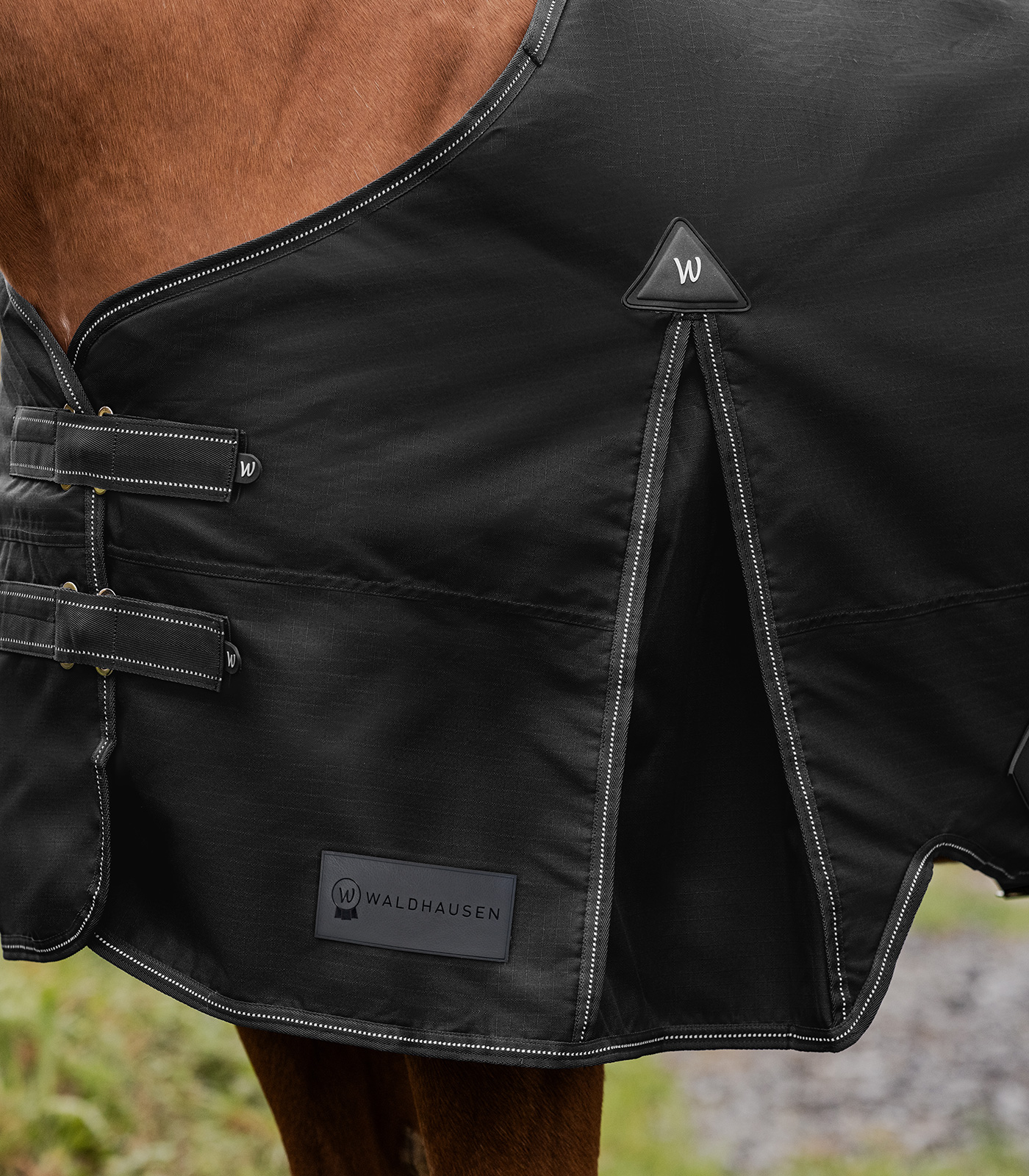 WALDHAUSEN ARCTIC Outdoordecke, Light, schwarz