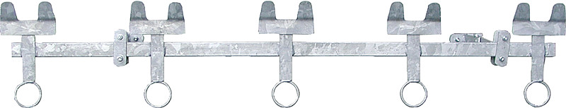 PATURA Nuckeleimerhalter 5-fach, für Kälberhütte XL