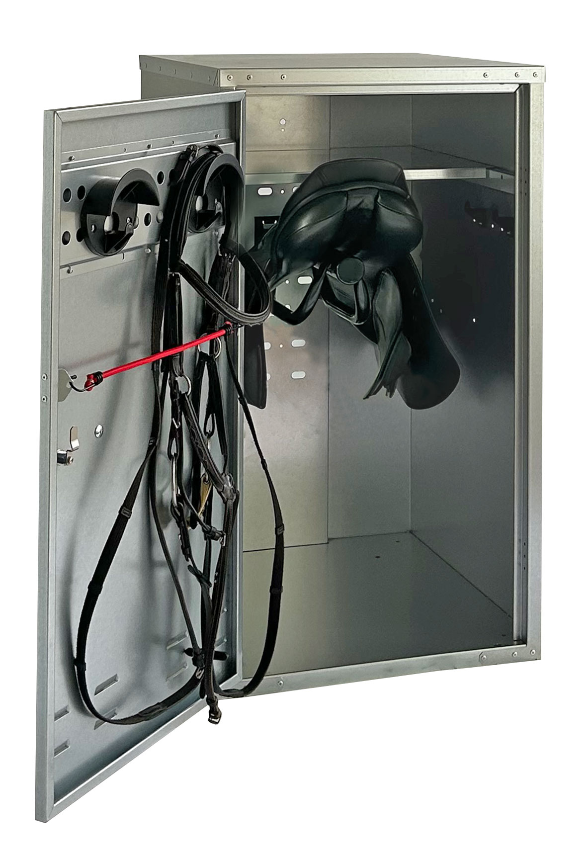 GROWI® Sattelschrank mit Vorrichtung für Vorhangschloss, 60 cm breit
