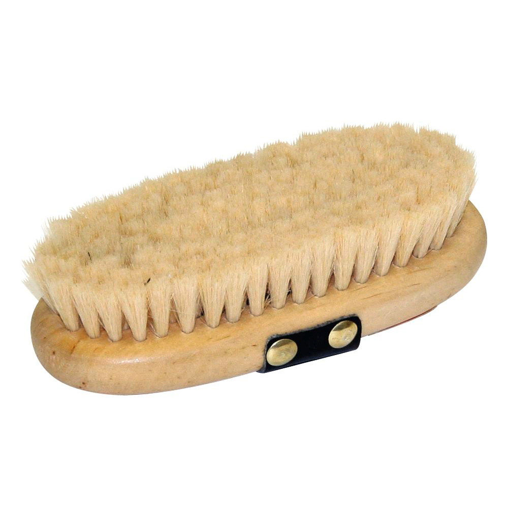 KERBL Pferdekardätsche Brush&Co, Borstenmaterial: feines Ziegenhaar