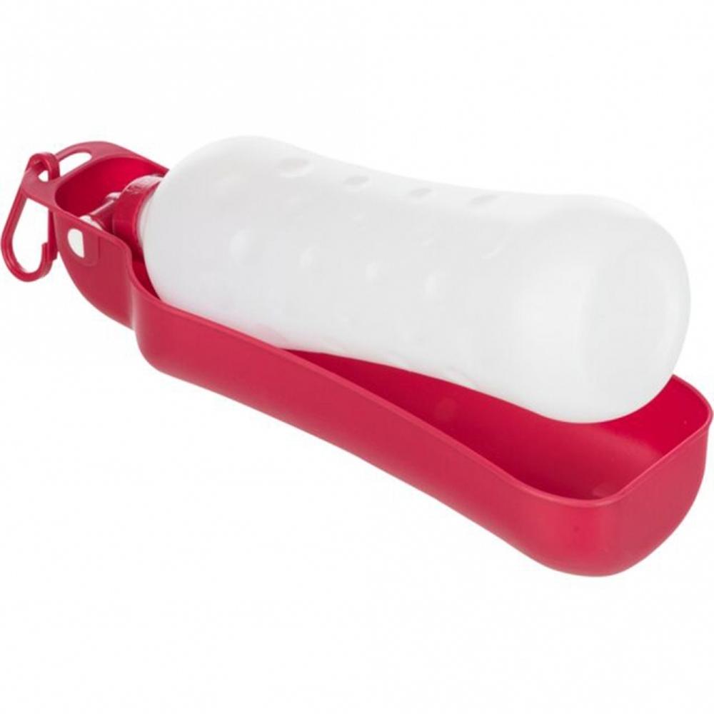 TRIXIE Flasche mit Trink- und Fressnapf