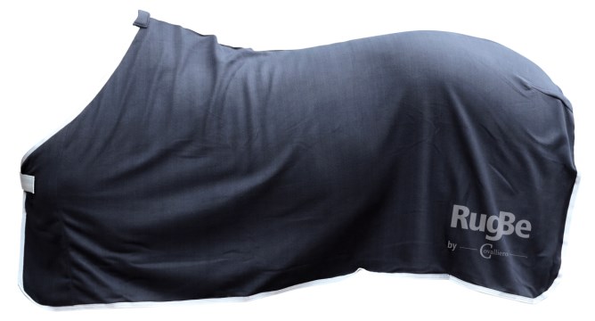 KERBL RugBe Fleecedecke Economic, schwarz