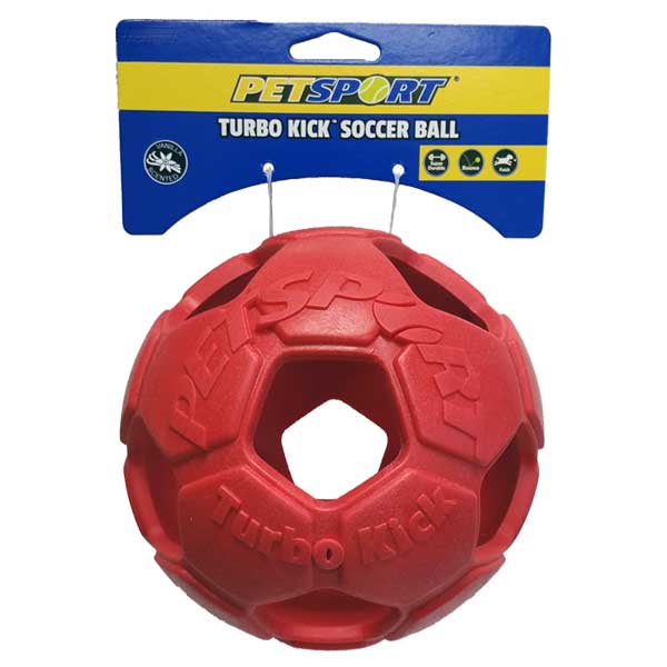 PETSPORT Turbo Kick Soccer Ball - 6,25 cm 