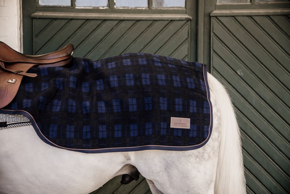 KENTUCKY® HORSEWEAR Ausreitdecke Heavy Fleece, kariert