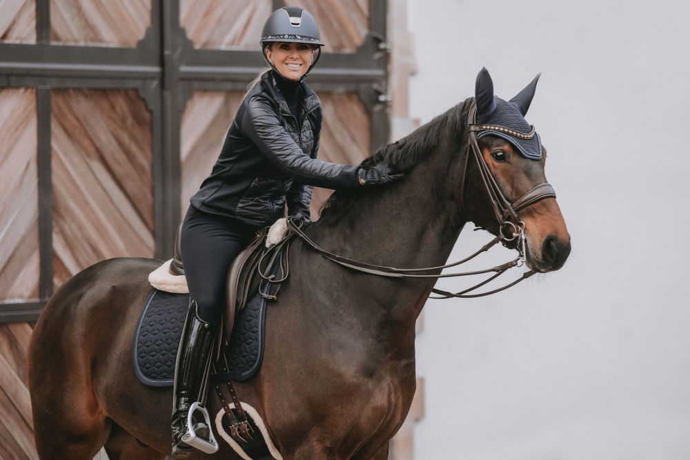 KENTUCKY® HORSEWEAR Schaffell Sattelpad Impact Equalizer