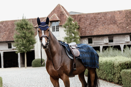 KENTUCKY® HORSEWEAR Ausreitdecke Heavy Fleece, kariert