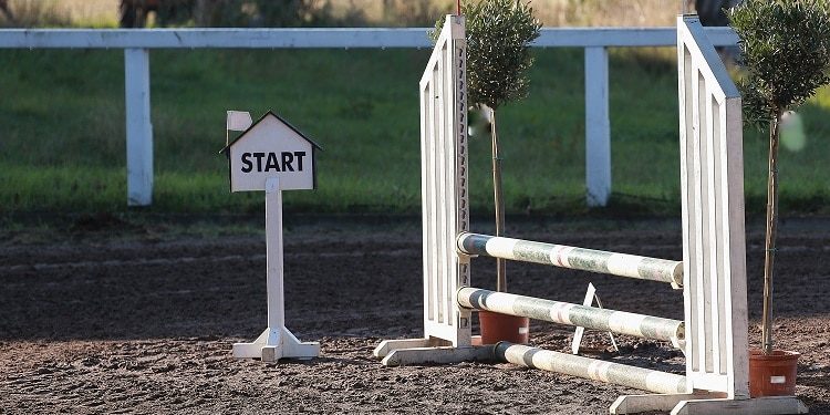 E Springen Parcours