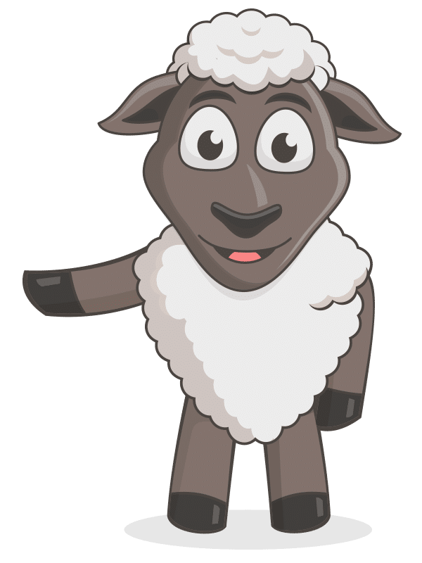 Tierart Figur Schaf