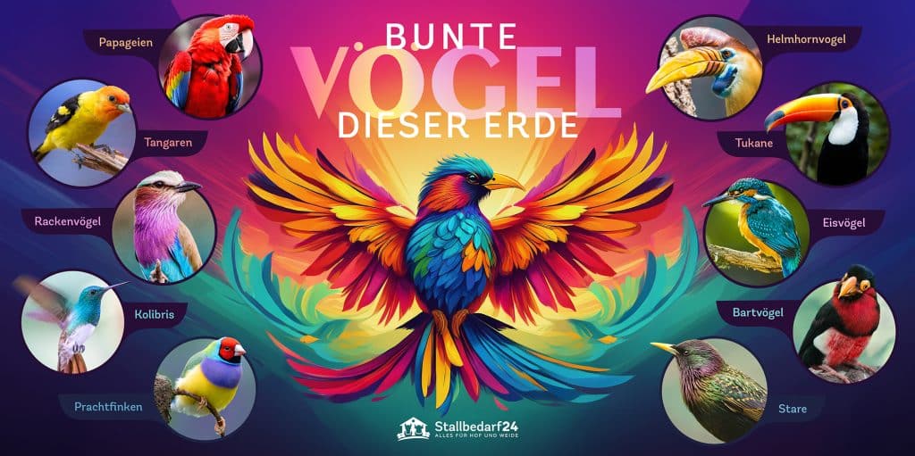 Die buntesten Vögel der Welt